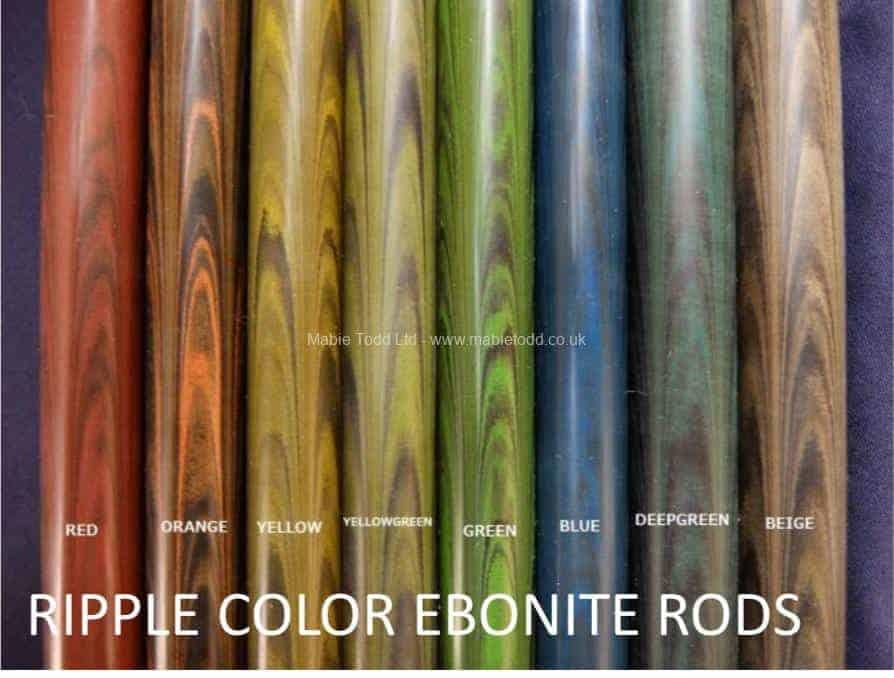 Single Colour Ebonite Pen Blanks - UK Pen Blanks