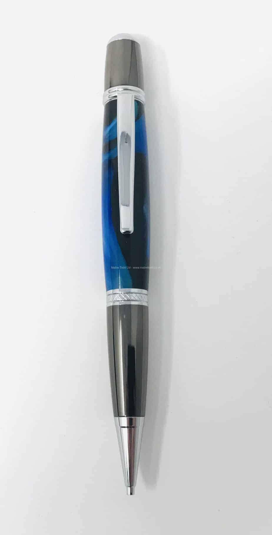Cerra  Pencil Kit - Chrome + Gun Metal - UK Pen Blanks