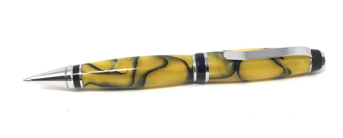 Cigar Pen Kit - Chrome - UK Pen Blanks