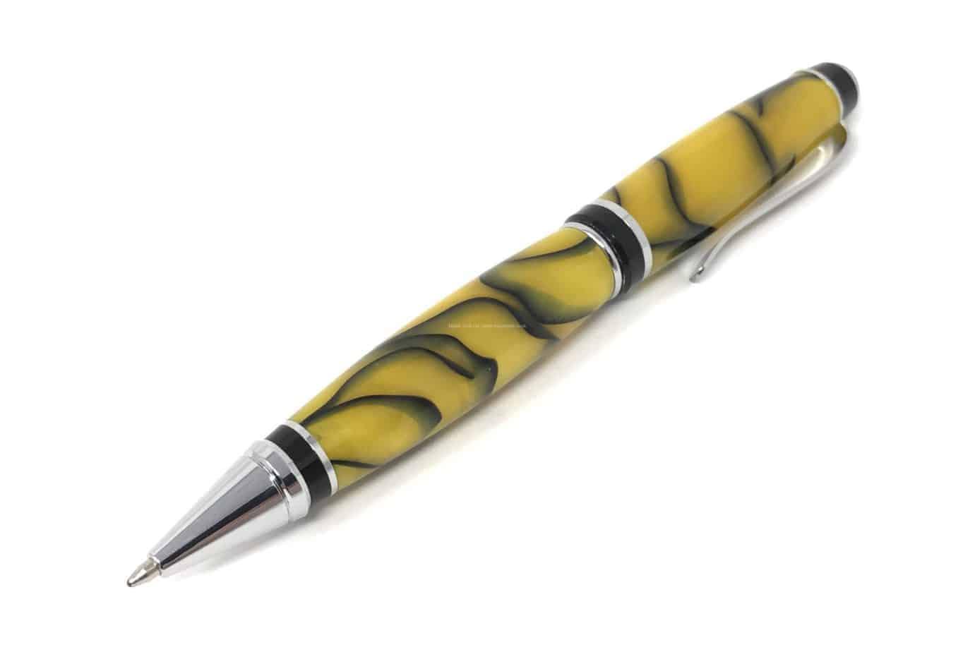Cigar Pen Kit - Chrome - UK Pen Blanks