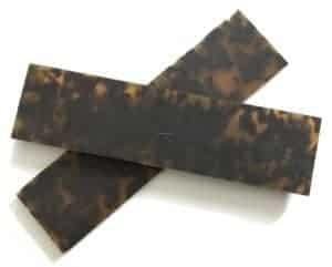 Kirinite Tortoiseshell Knife Scales - Set of 2 - UK Pen Blanks