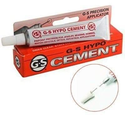 G-S Hypo Cement Jewellery Glue With Applicator - 9ml - UK Pen Blanks