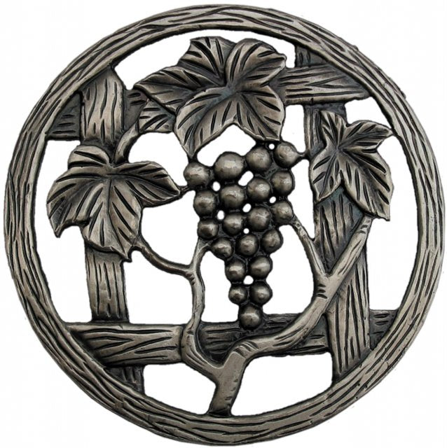 Grapevine - Decorative Pewter Lid (Potpourri)
