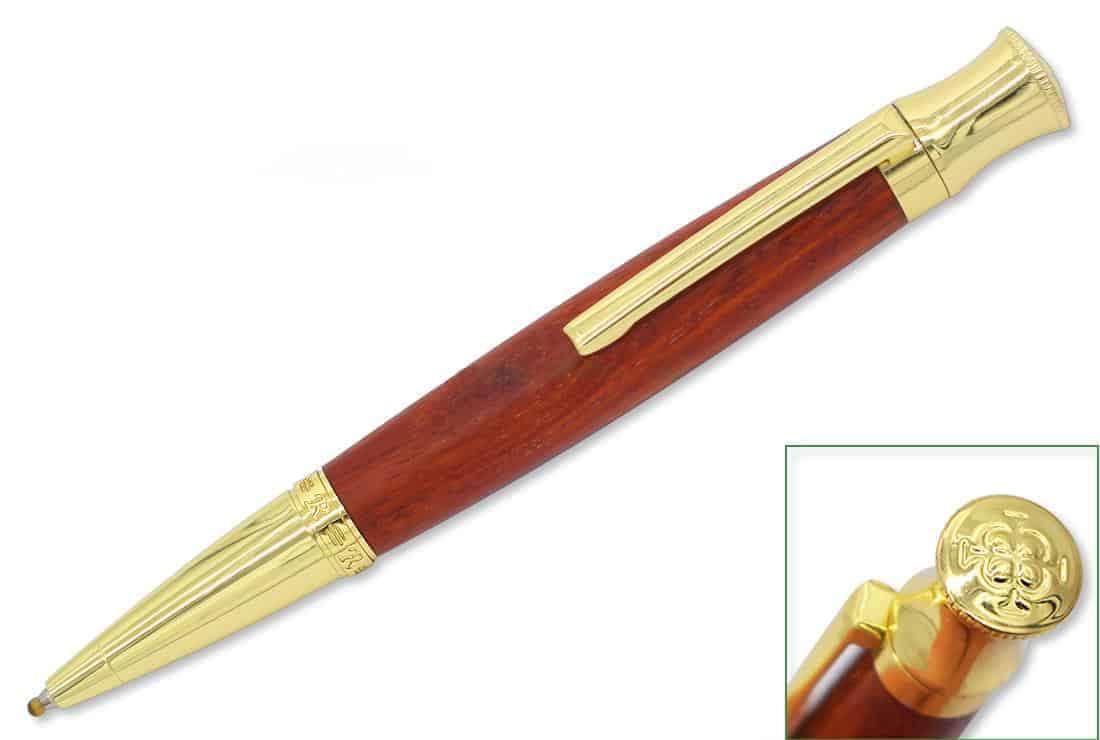 Gold Samsara Twist Pen Kit - UK Pen Blanks