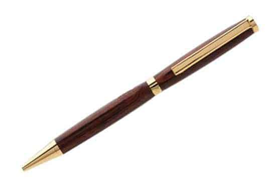 Gold Slimline Pen Kit - UK Pen Blanks