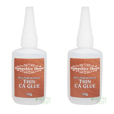 2 X 50g Thin CA Glue - Hampshire Sheen