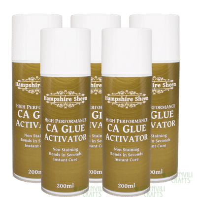 5 x Hampshire Sheen CA Glue Activator