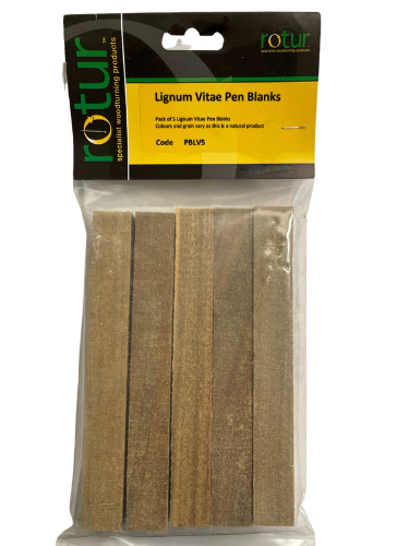 Lignum Vitae Pen Turning Blanks - Pack of 5