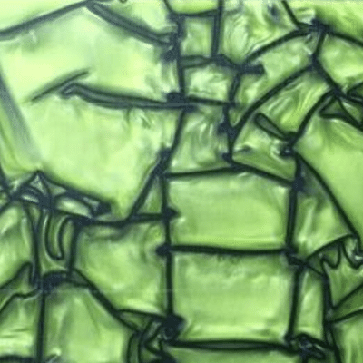 Kirinite Toxic Green Craft Sheet 300mm x 150mm x 9mm Kirinite