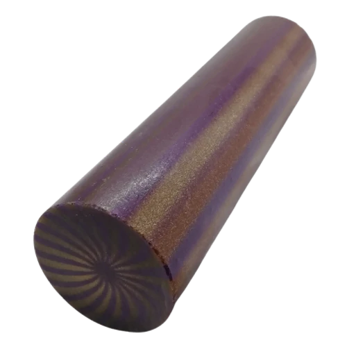Polyester:Purple / Gold Rod - UK Pen Blanks