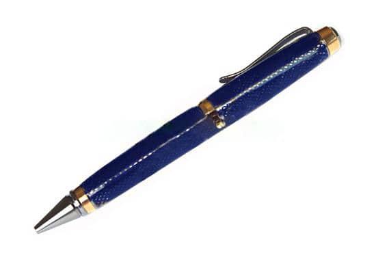 Cigar Pen Kit - Black Titanium & Titanium Gold - UK Pen Blanks