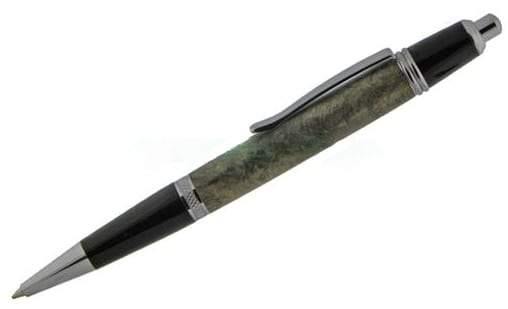 Cerra Click Pen Kit - Chrome & Black - UK Pen Blanks