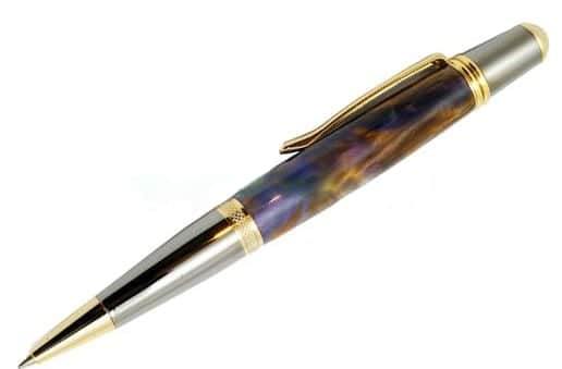 Cerra  Pen Kit - Gold & Chrome - UK Pen Blanks