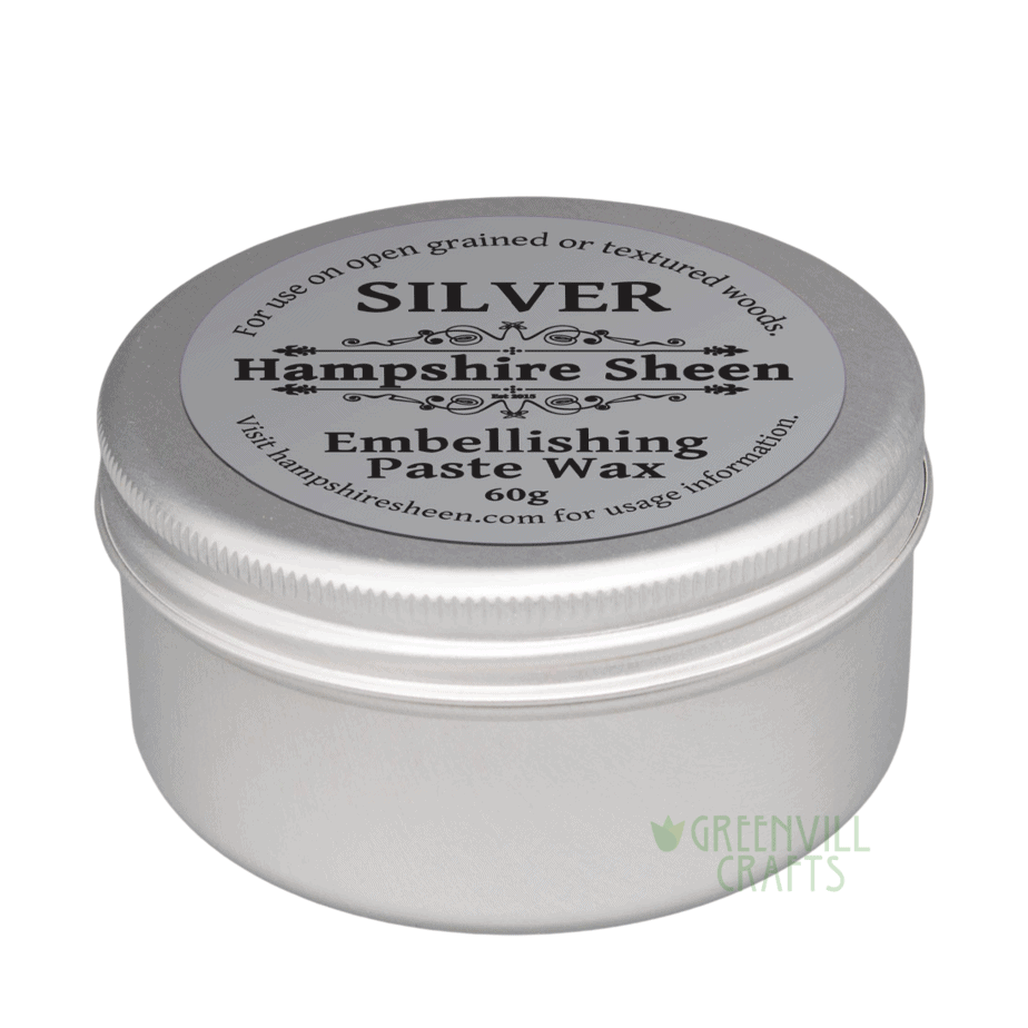 Silver Embellishing Wax - Hampshire Sheen - UK Pen Blanks