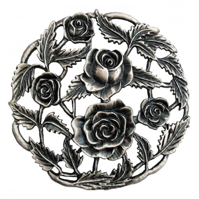 Roses - Decorative Pewter Lid